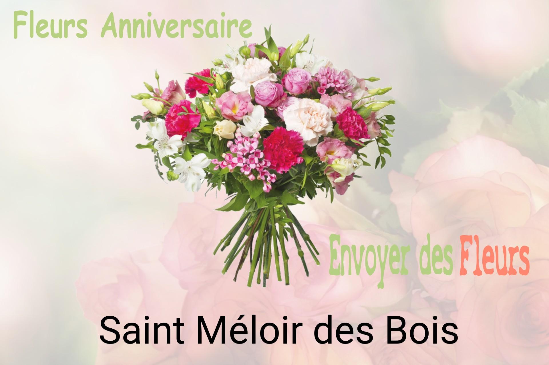 Bouquet de fleurs d’anniversaire livré à Saint-Méloir-des-Bois